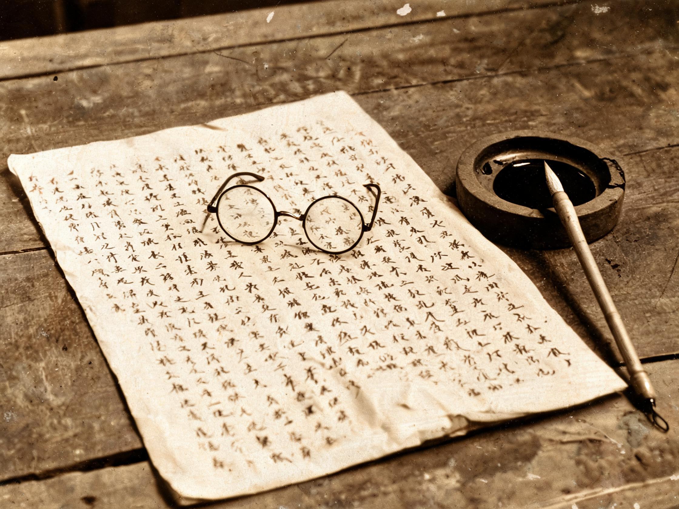 族学先生 · 手书课徒稿（民国时期）